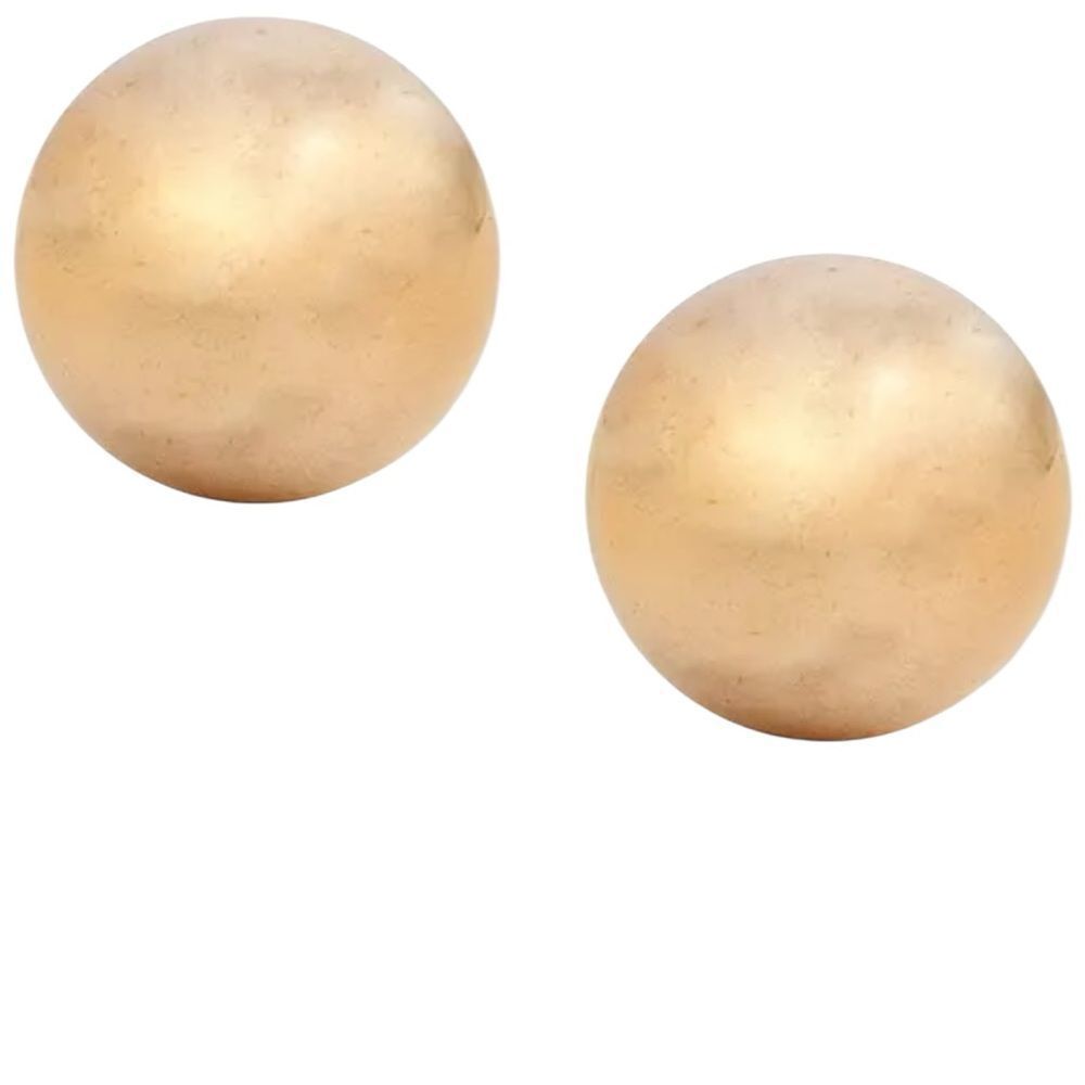 Lauren Ralph Lauren
Round Gold Ball Stud Earrings